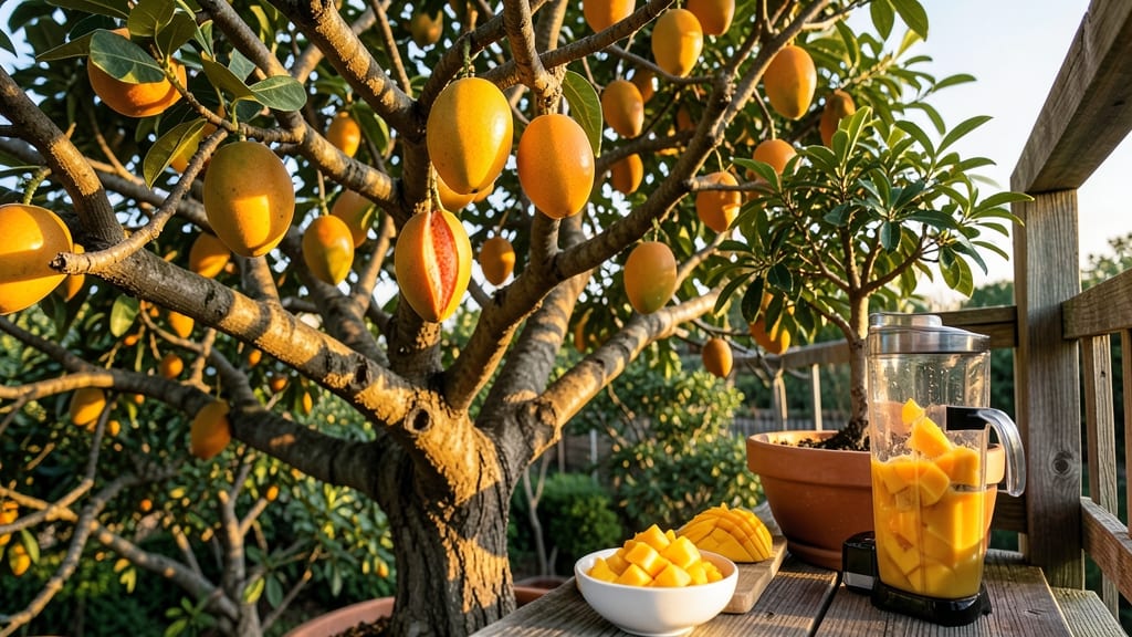Tropical Mangoes with Creamy Texture