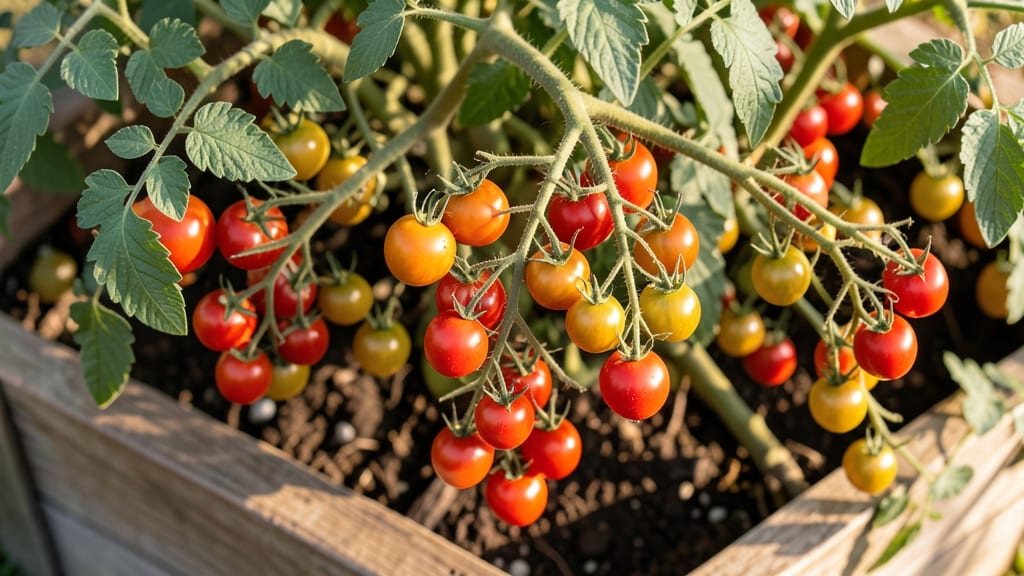Cherry Tomatoes as Fruit Harvests