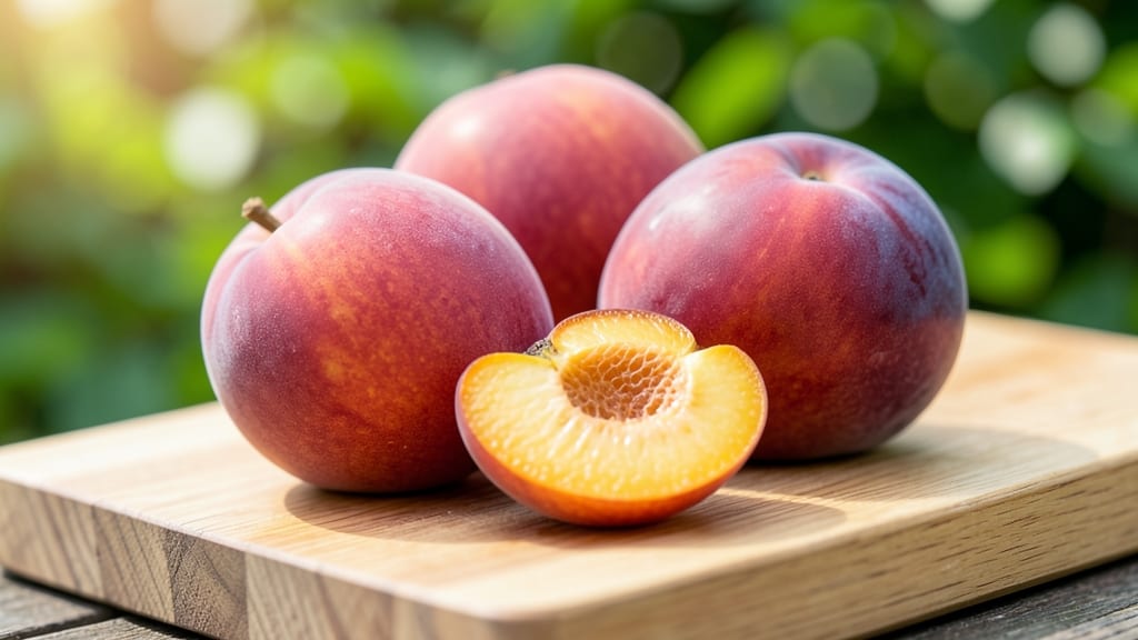 Nectarines with Plum-Like Shapes