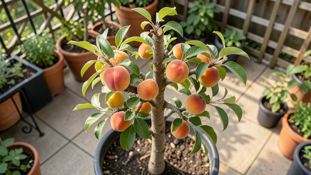 Miniature Peach Trees