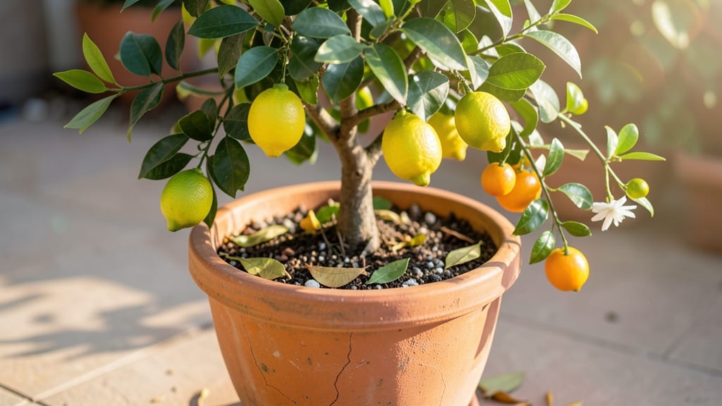 Dwarf Citrus Trees: Lemons in 1 Year
