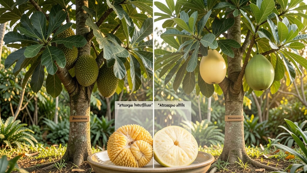 Is Jackfruit and Breadfruit the Same: Key Differences in Taste, Texture, and Uses