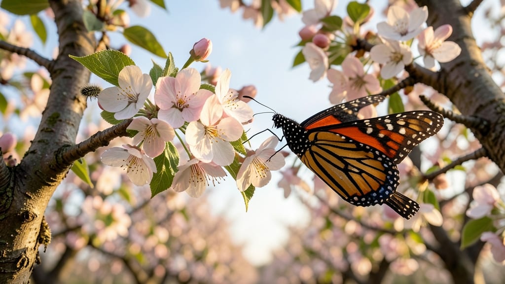 Butterflies for Cherry and Plum Trees