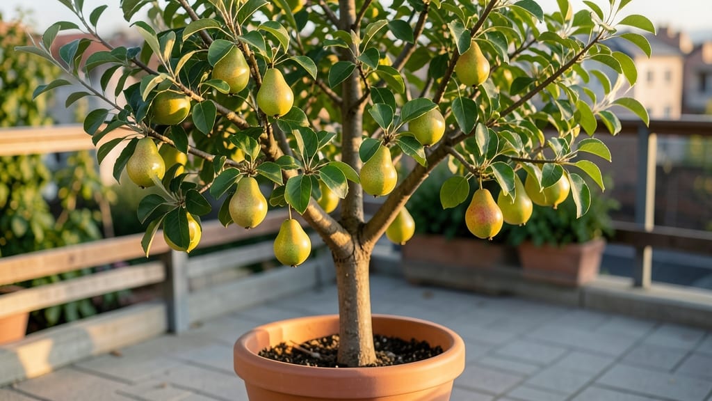 Patio Pear Tree