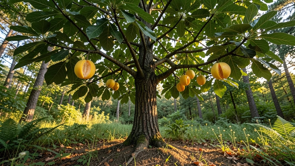 Pawpaw Trees Produce Tropical-Flavored Berries
