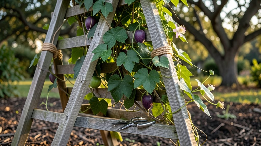 Passion Fruit Vine Support: Sturdy Trellis Tricks for Heavy Harvests