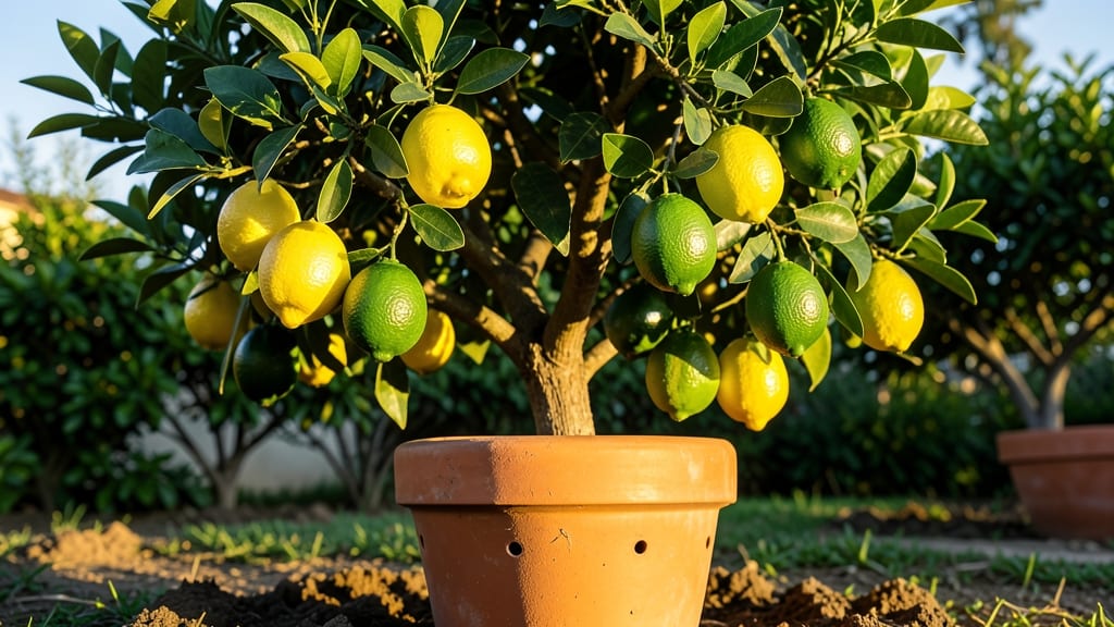 Dwarf Citrus Trees Lemon or Lime