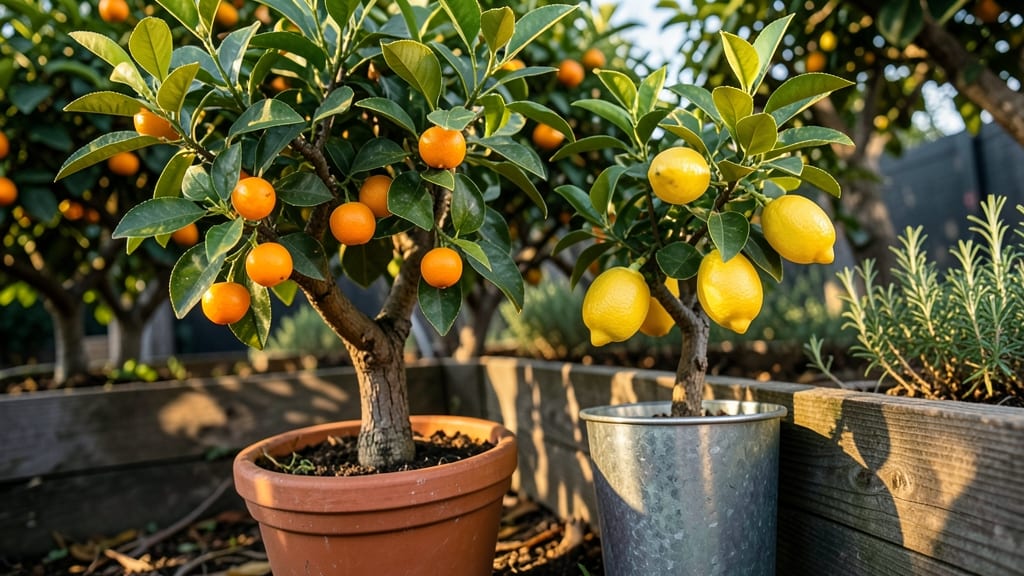 Dwarf Citrus Fruit Trees