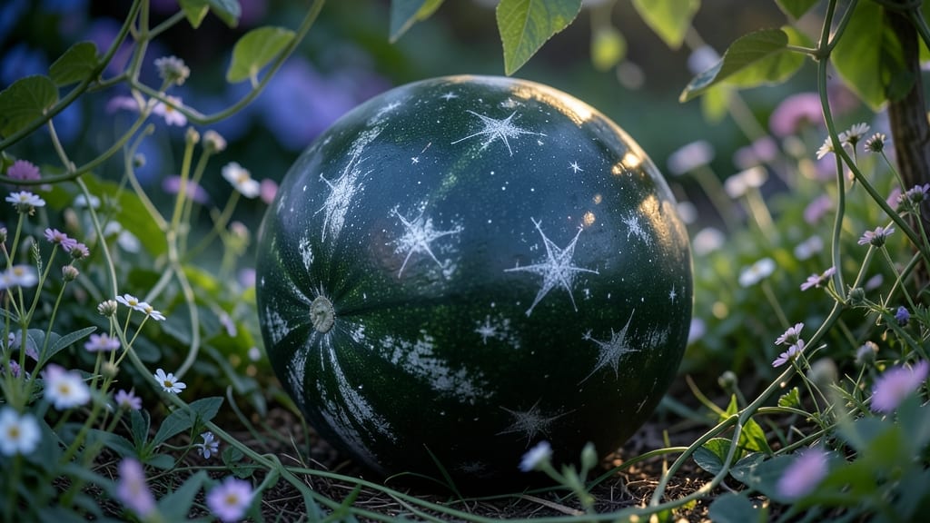 Moon and Stars Watermelon