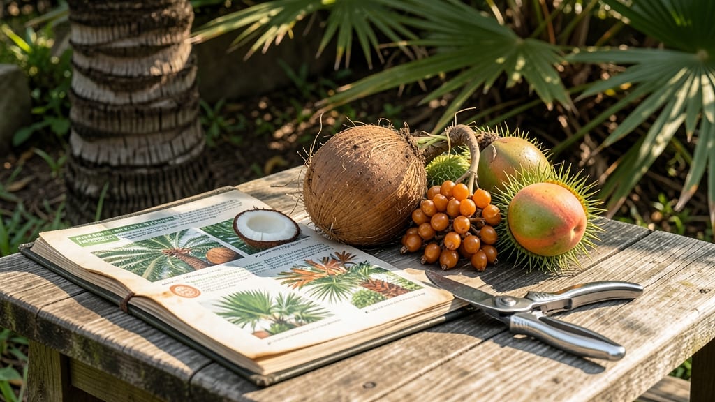 Palm Tree Fruits Identification: Visual Guide to 15 Common Types and Their Ripening Signs