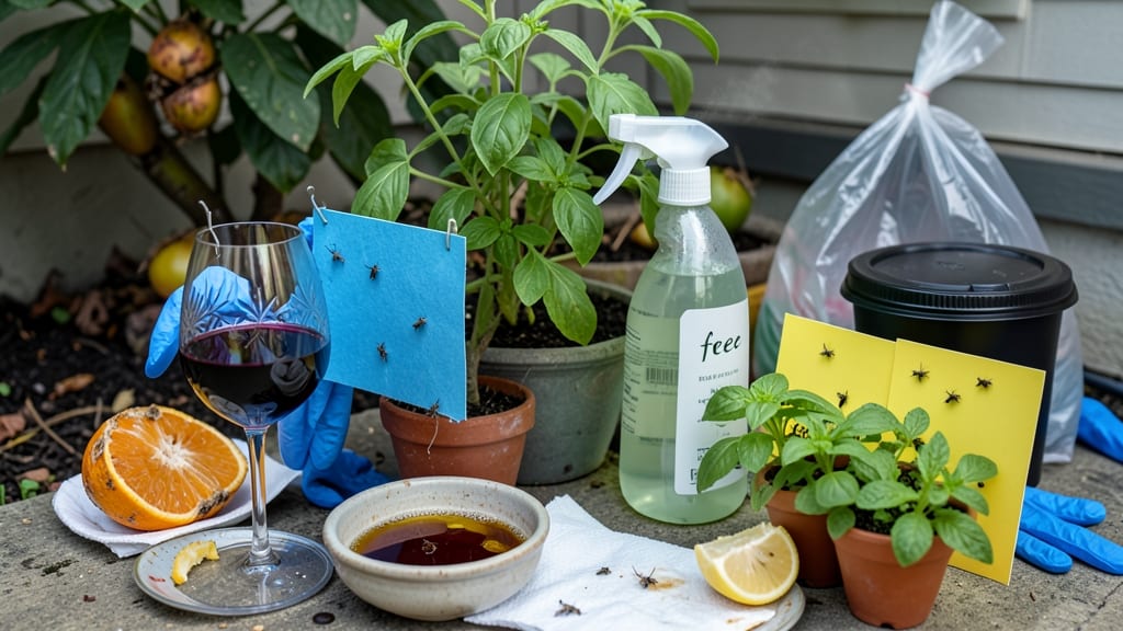 How to Remove Fruit Flies from Plants: Trap-and-Release Method That Works in 24 Hours