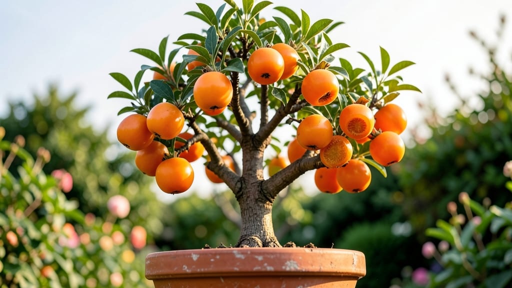 Dwarf Persimmon Tree Seeds for unique flavors