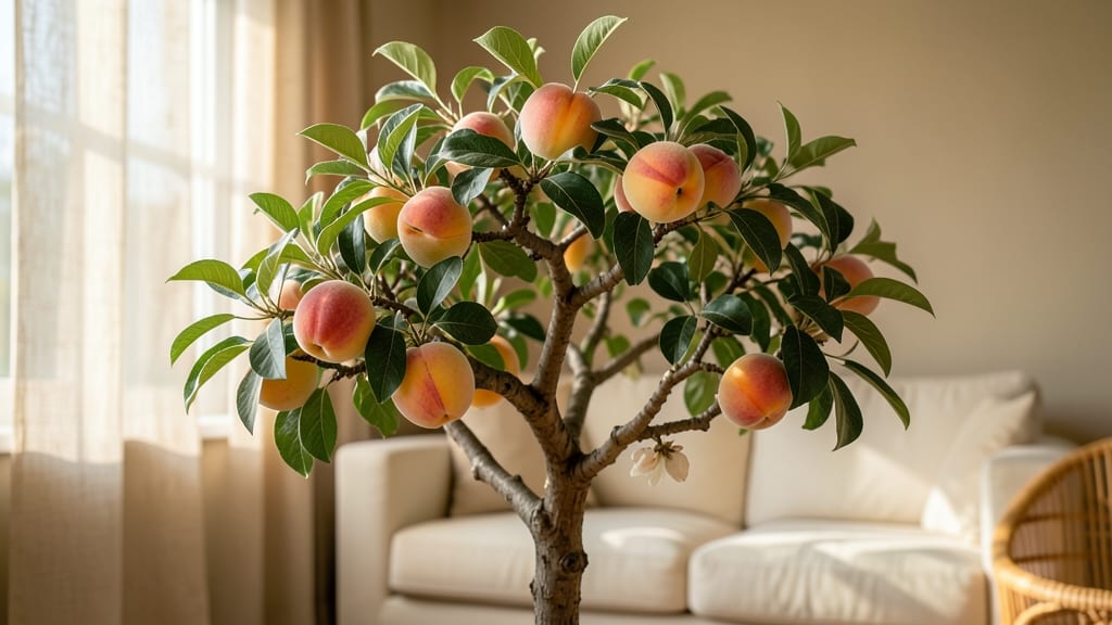 Dwarf Peach Tree