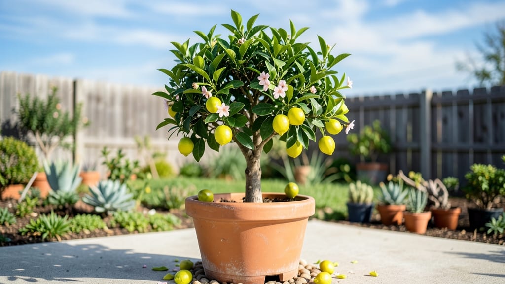 Potted Fruit Tree: Dwarf Varieties for Balconies and Patios