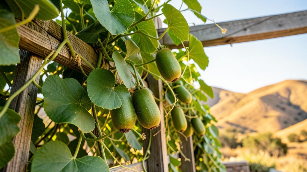 Kiwis in Sheltered Microclimates